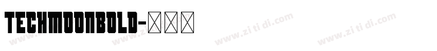 TechmoonBold字体转换