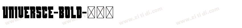 UniversCE-Bold字体转换 UniversCE-Bold字体转换