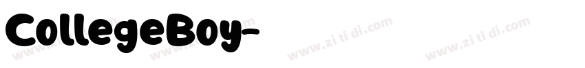 CollegeBoy字体转换