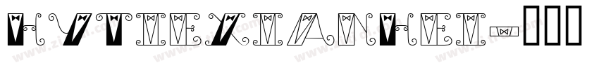 HYTieXianHei字体转换