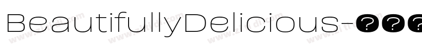 BeautifullyDelicious字体转换