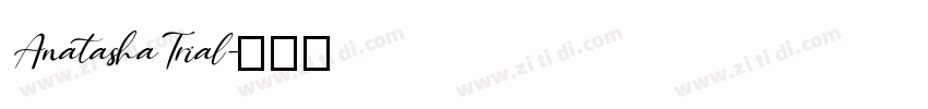 AnatashaTrial字体转换