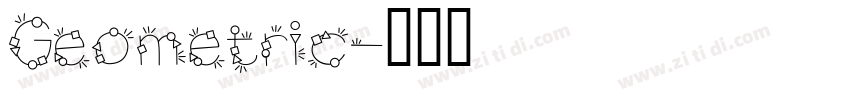 Geometric字体转换