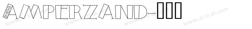 Amperzand字体转换