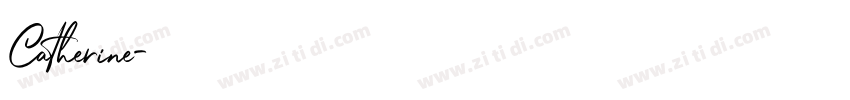 Catherine字体转换