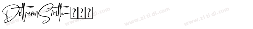 DettreonSmith字体转换