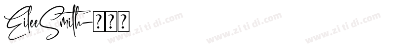 EileeSmith字体转换