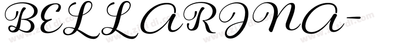 BELLARINA字体转换