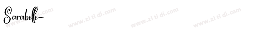 Sarabelle字体转换