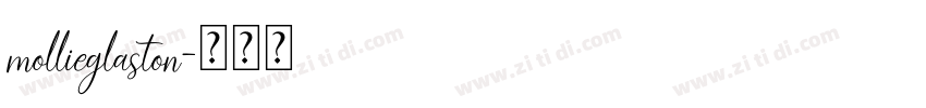 mollieglaston字体转换