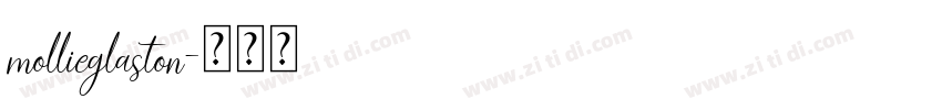 mollieglaston字体转换