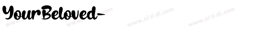 YourBeloved字体转换