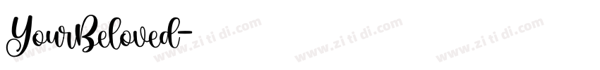 YourBeloved字体转换