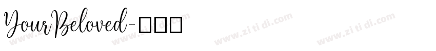 YourBeloved字体转换