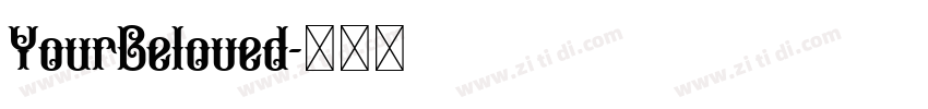 YourBeloved字体转换