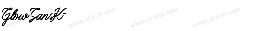 GlowSansK字体转换