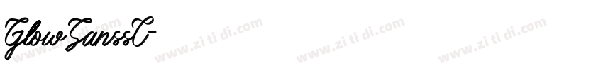GlowSanssC字体转换
