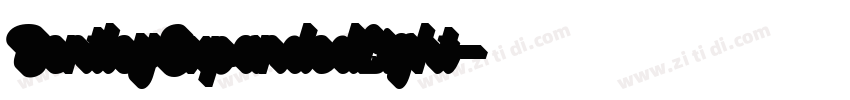 BentleyExpandedLight字体转换