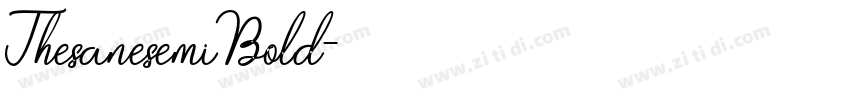 ThesanesemiBold字体转换