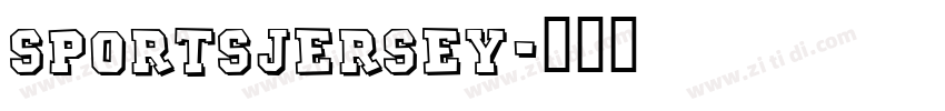 sportsjersey字体转换
