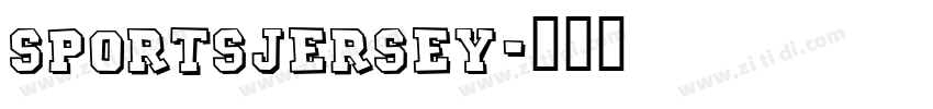 sportsjersey字体转换