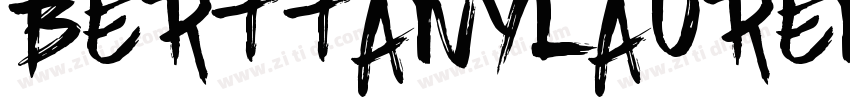 BerttanyLaureng字体转换