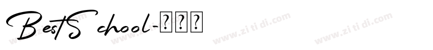 BestSchool字体转换