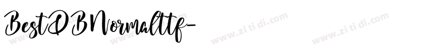 BestDBNormalttf字体转换