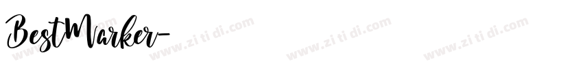 BestMarker字体转换