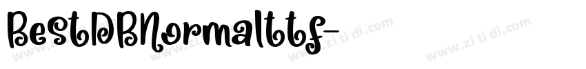 BestDBNormalttf字体转换