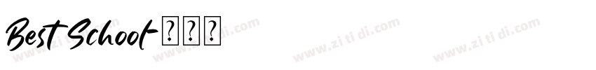 BestSchool字体转换