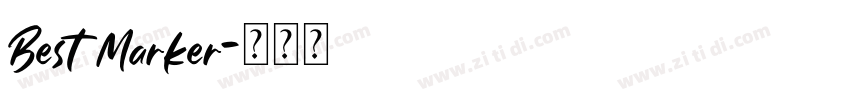 BestMarker字体转换