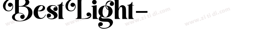 BestLight字体转换