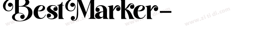 BestMarker字体转换
