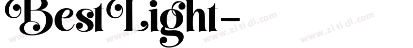 BestLight字体转换