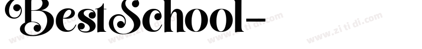 BestSchool字体转换