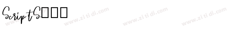 ScriptS字体转换