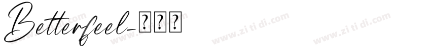 Betterfeel字体转换