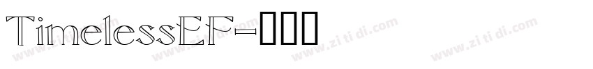 TimelessEF字体转换