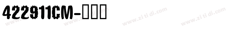 422911CM字体转换