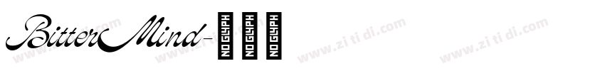 BitterMind字体转换