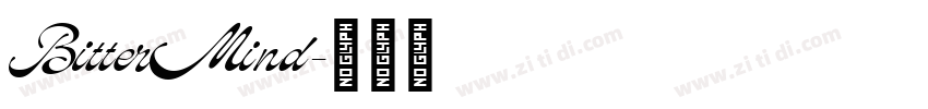 BitterMind字体转换