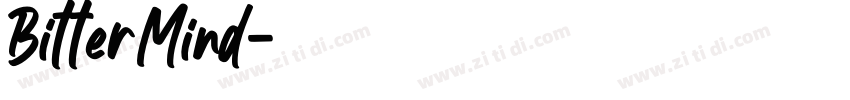 BitterMind字体转换