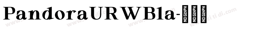 PandoraURWBla字体转换