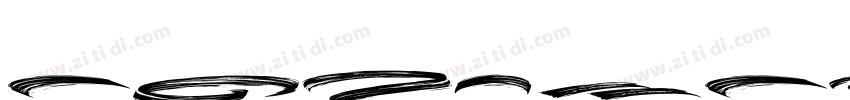 BlackBruno字体转换