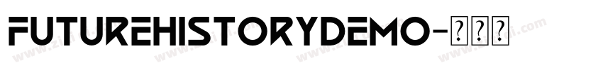 FutureHistoryDEMO字体转换