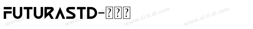 futurastd字体转换