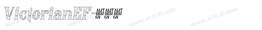 VictorianEF字体转换