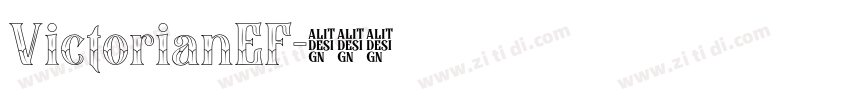 VictorianEF字体转换