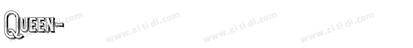 Queen字体转换